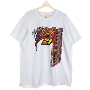 Vintage Mens Early 2000s Billy Moyer Jr Racing Shirt!